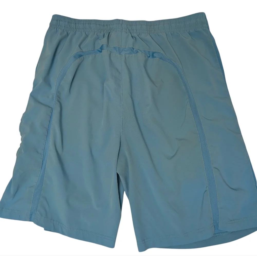 HEAD Sport Shorts 9-Inch Inseam Aqua Blue Green Large
